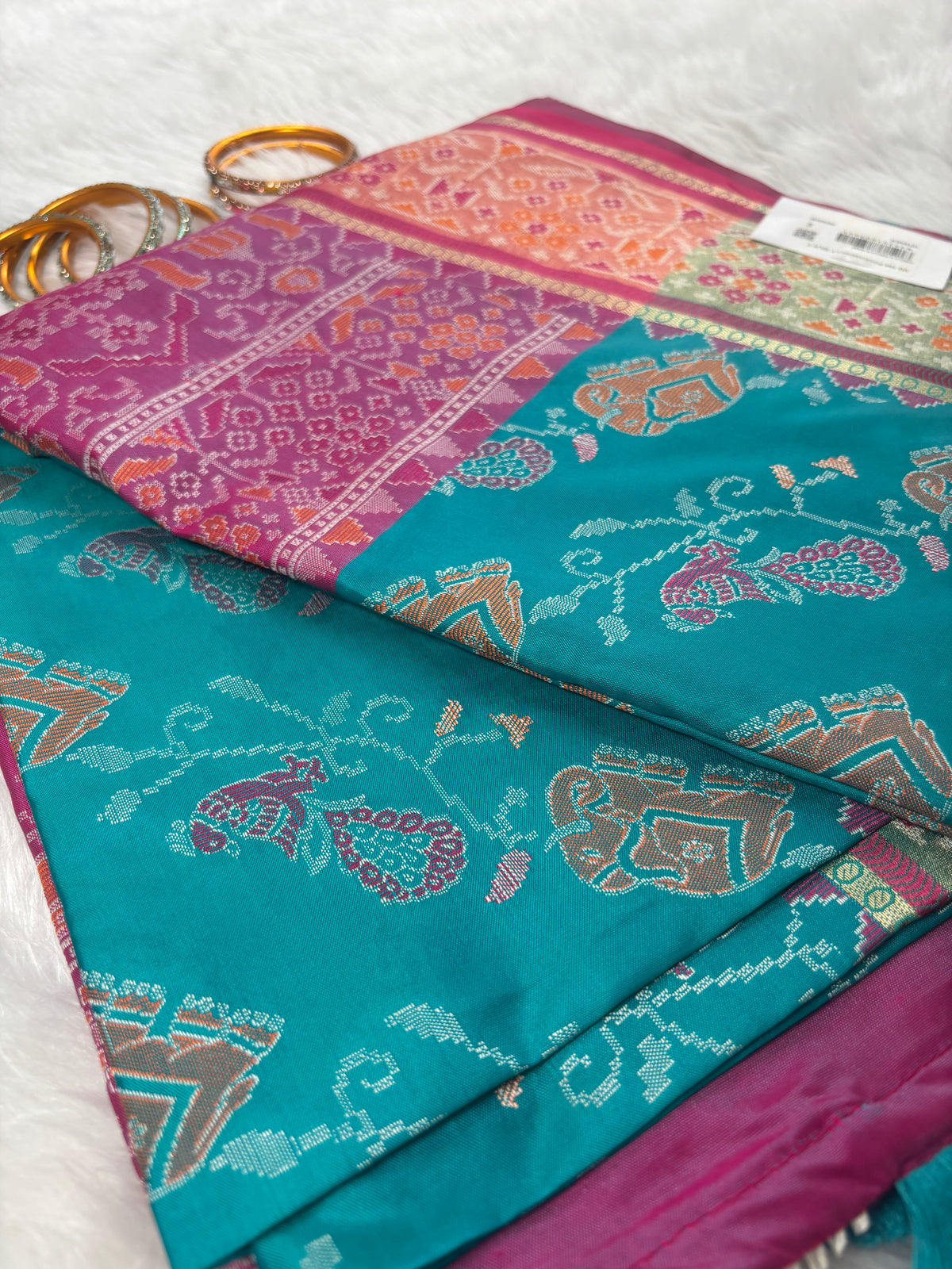 Meherika Firoji Pochampally Silk Saree| Radhe Ethnics