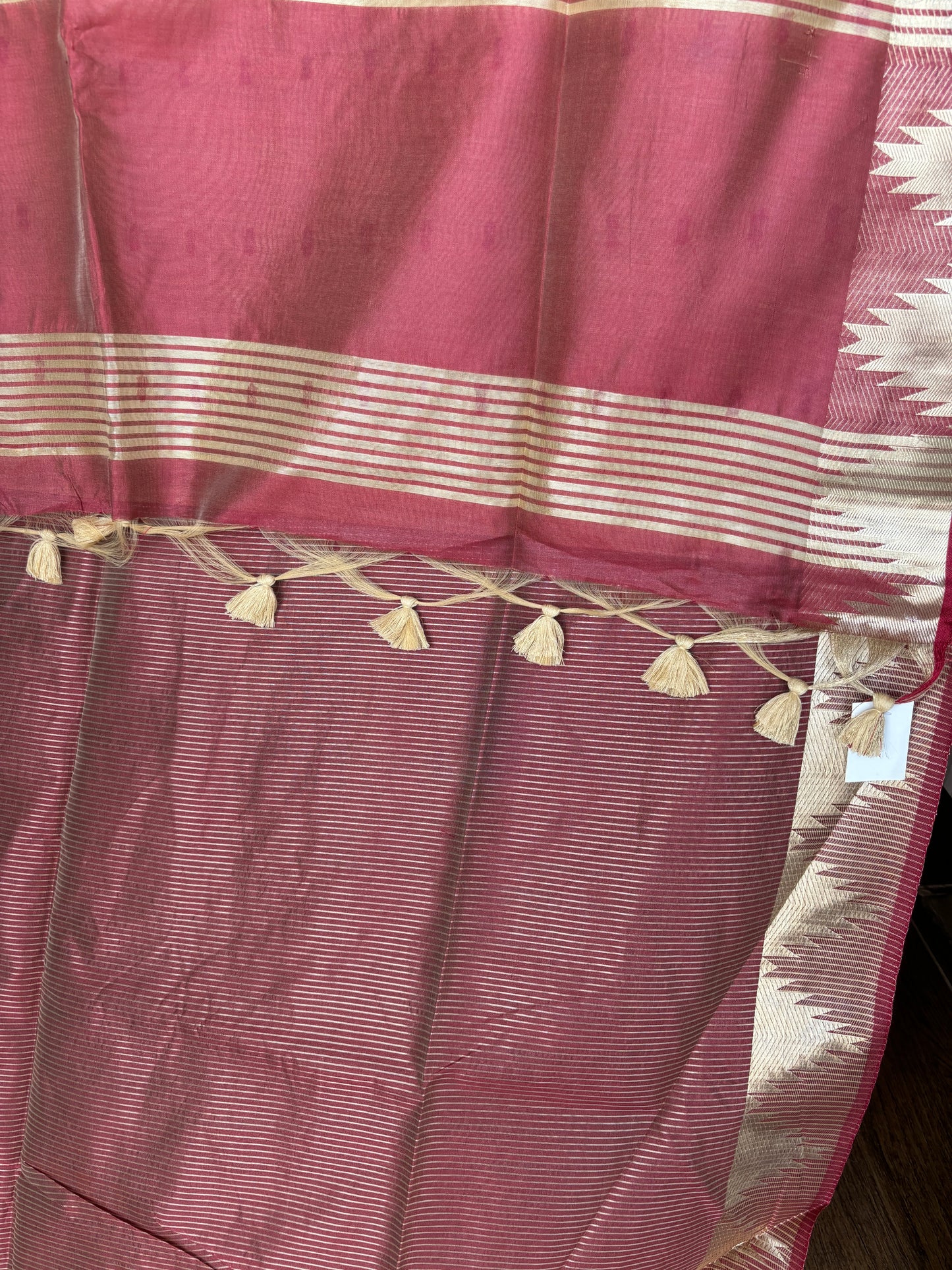 Cream Diya Saree