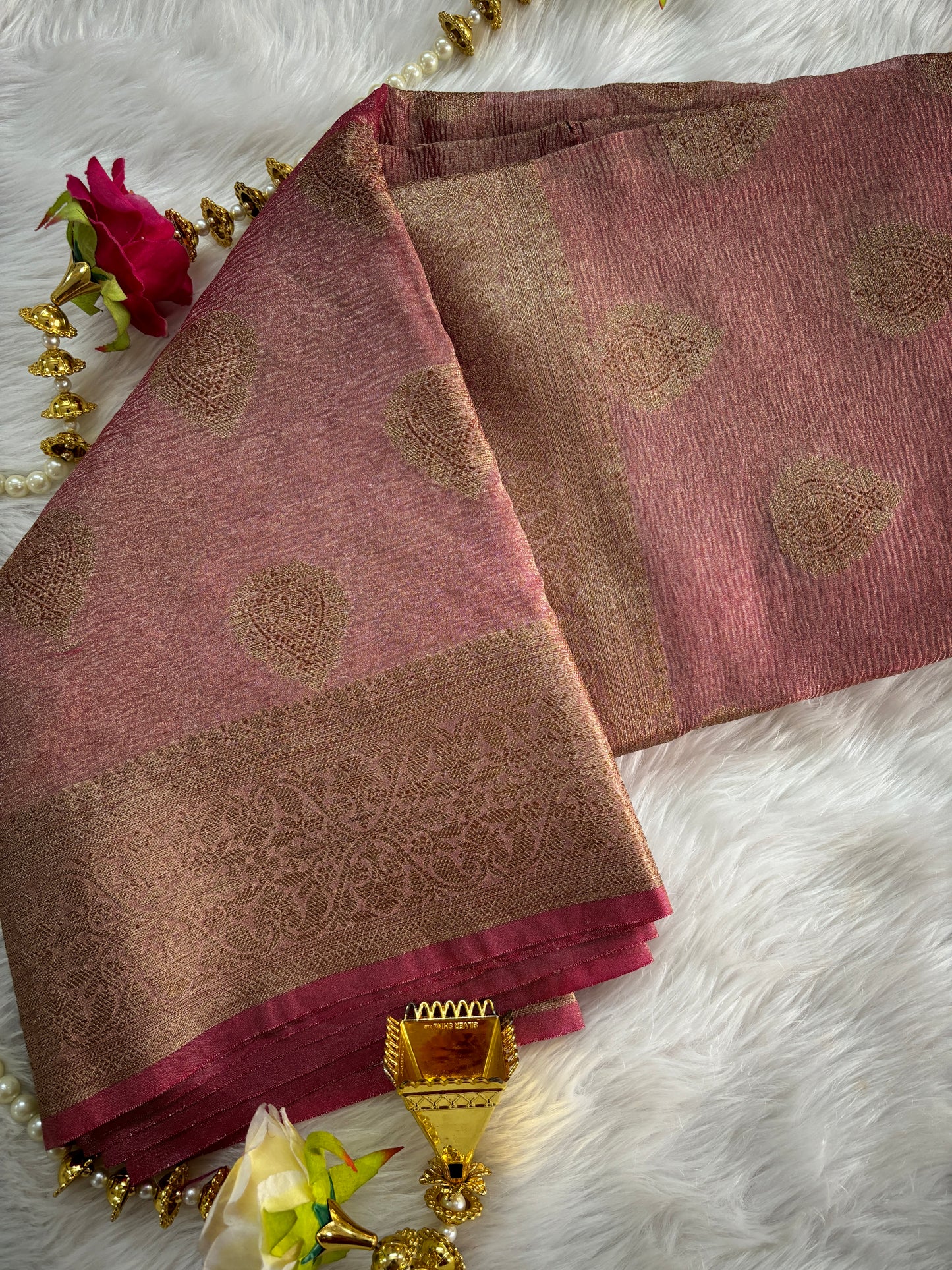 Pink crush tissue