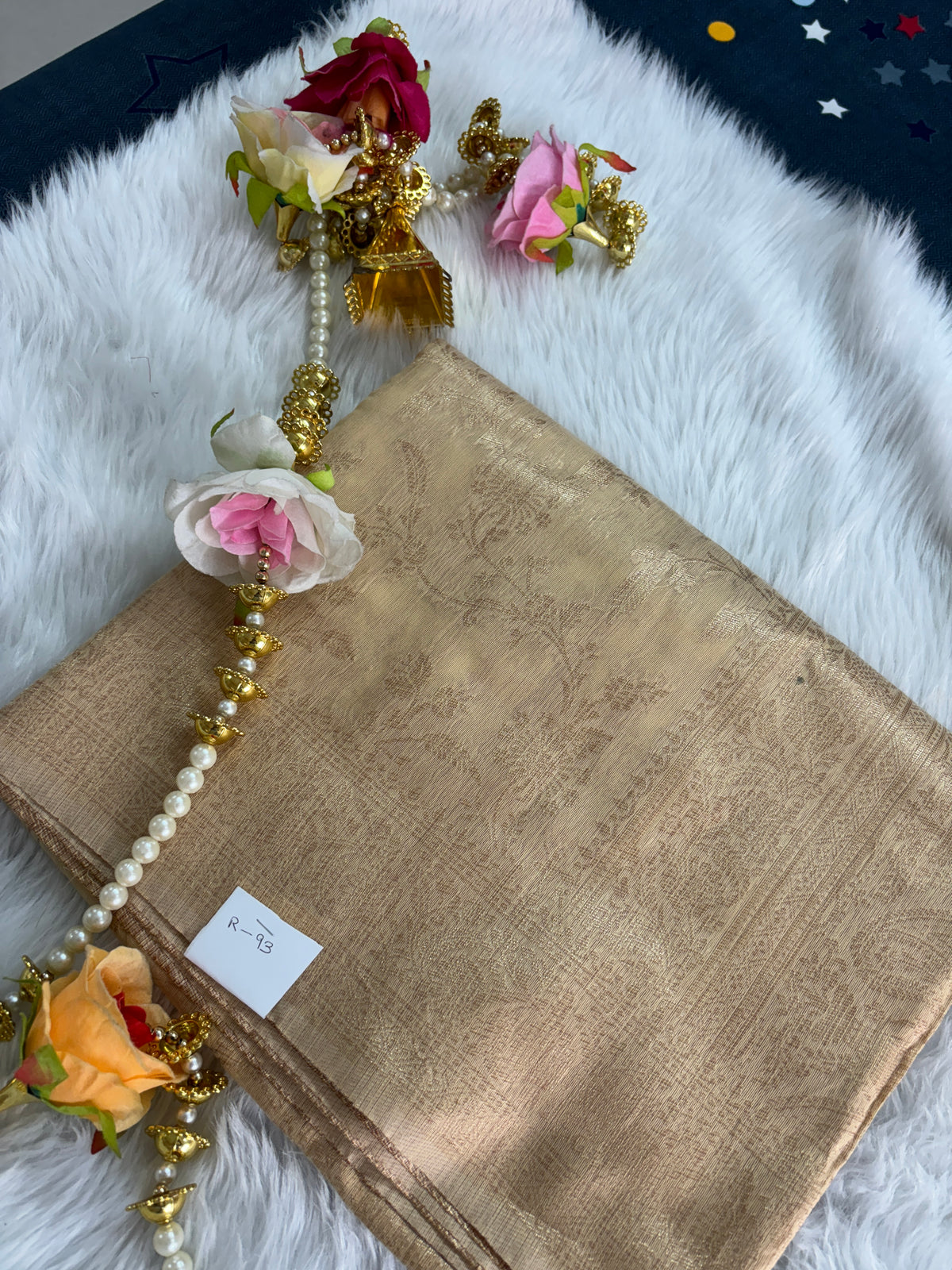 Light brown banarasi cotton 93