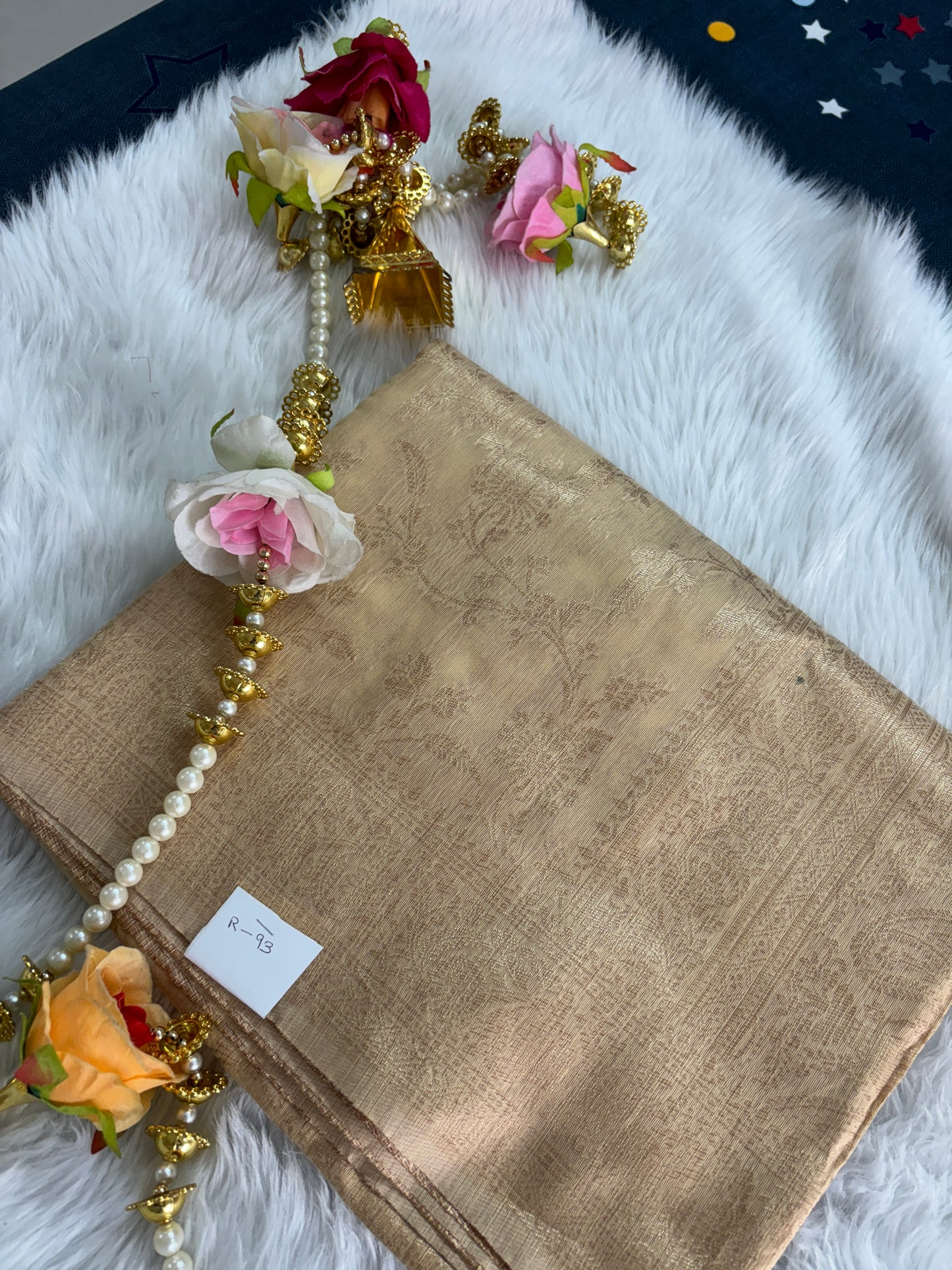 Light brown banarasi cotton 93