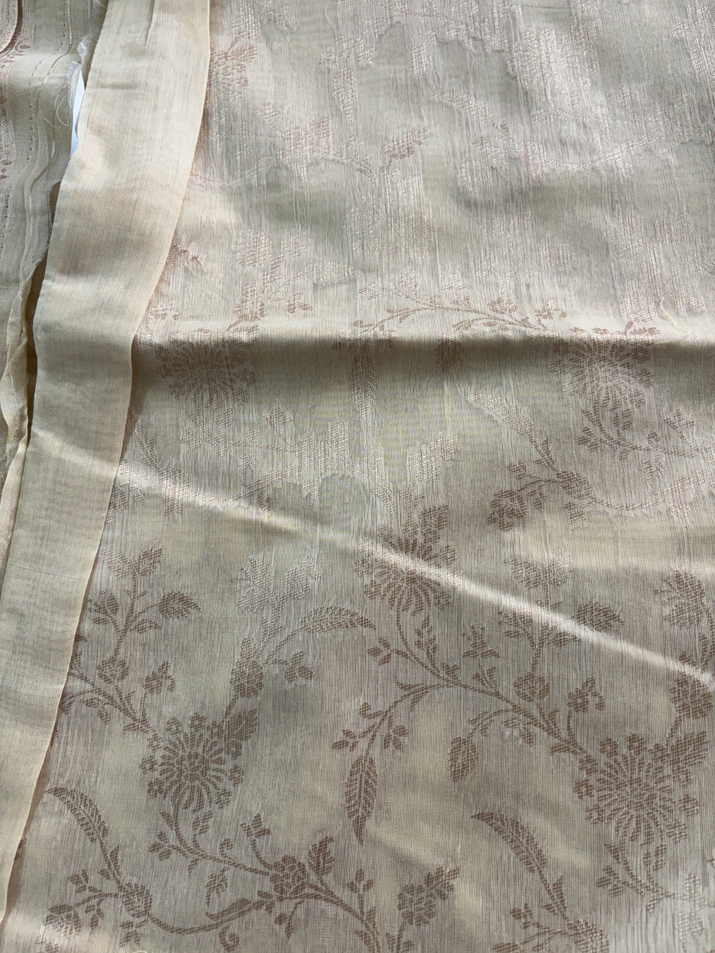 Light brown banarasi cotton 93