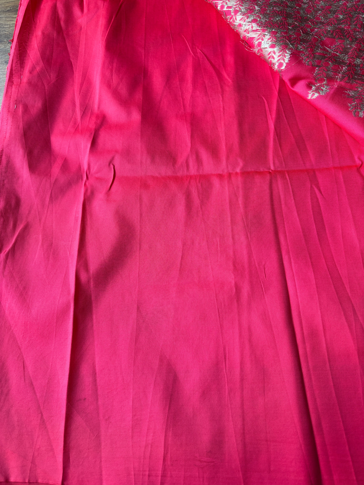 Light Red Soft Silk Saree