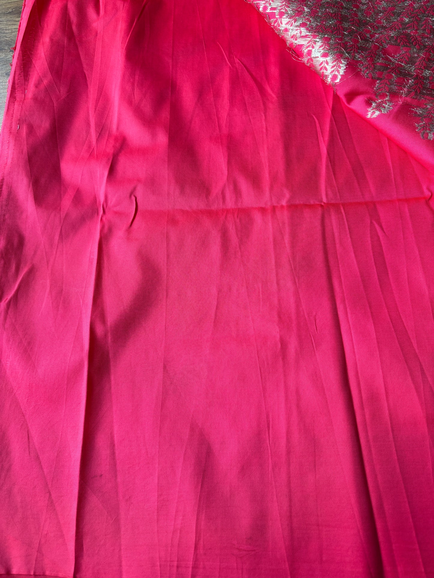 Light Red Silk Saree