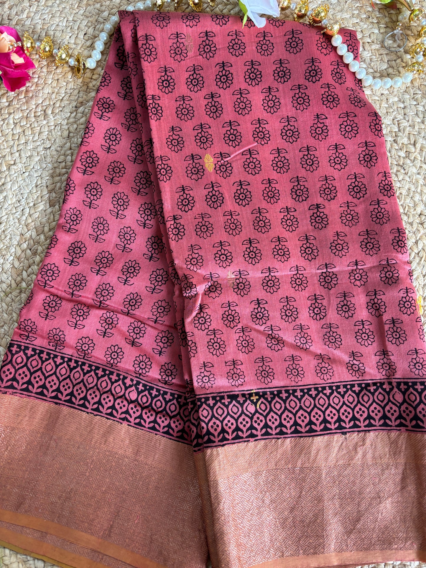 Brown Bagh Print maheshwari8