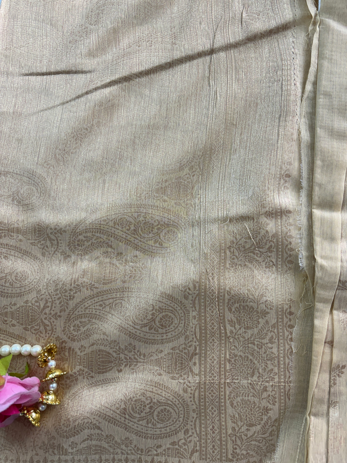 Light brown  banarasi cotton 93