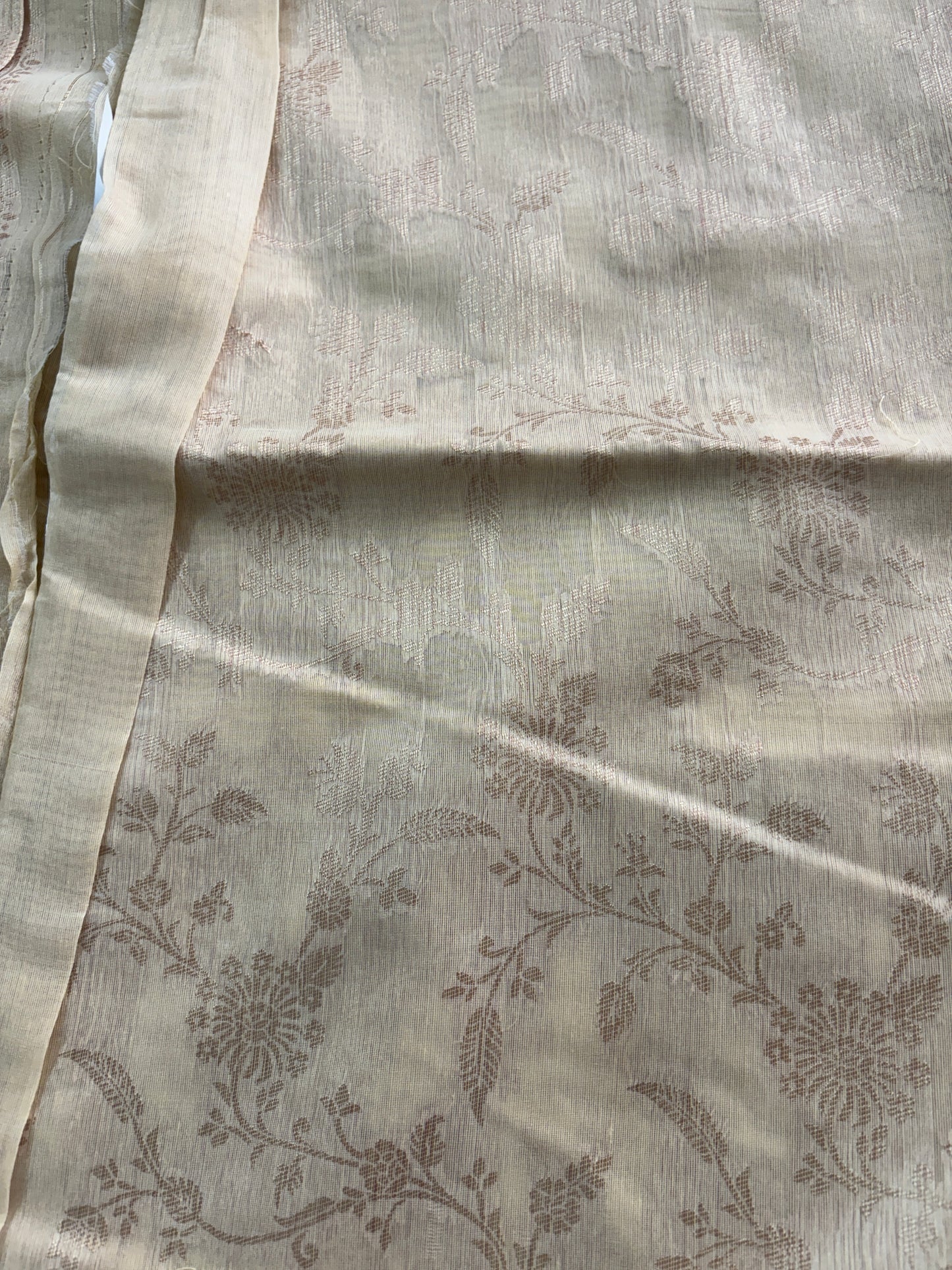 Light brown  banarasi cotton 93