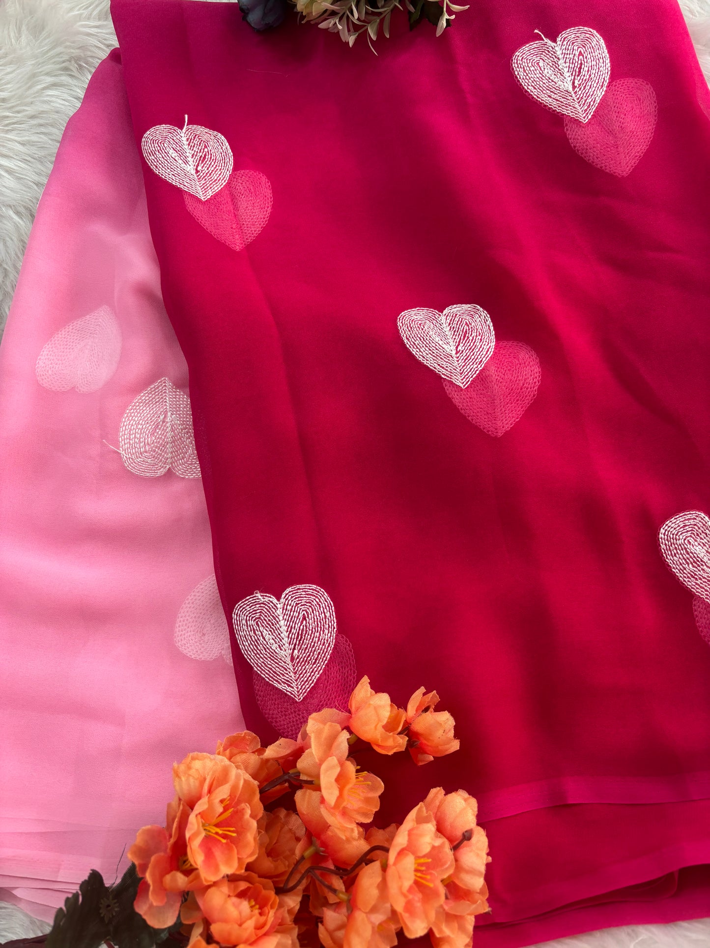 Valentine Saree