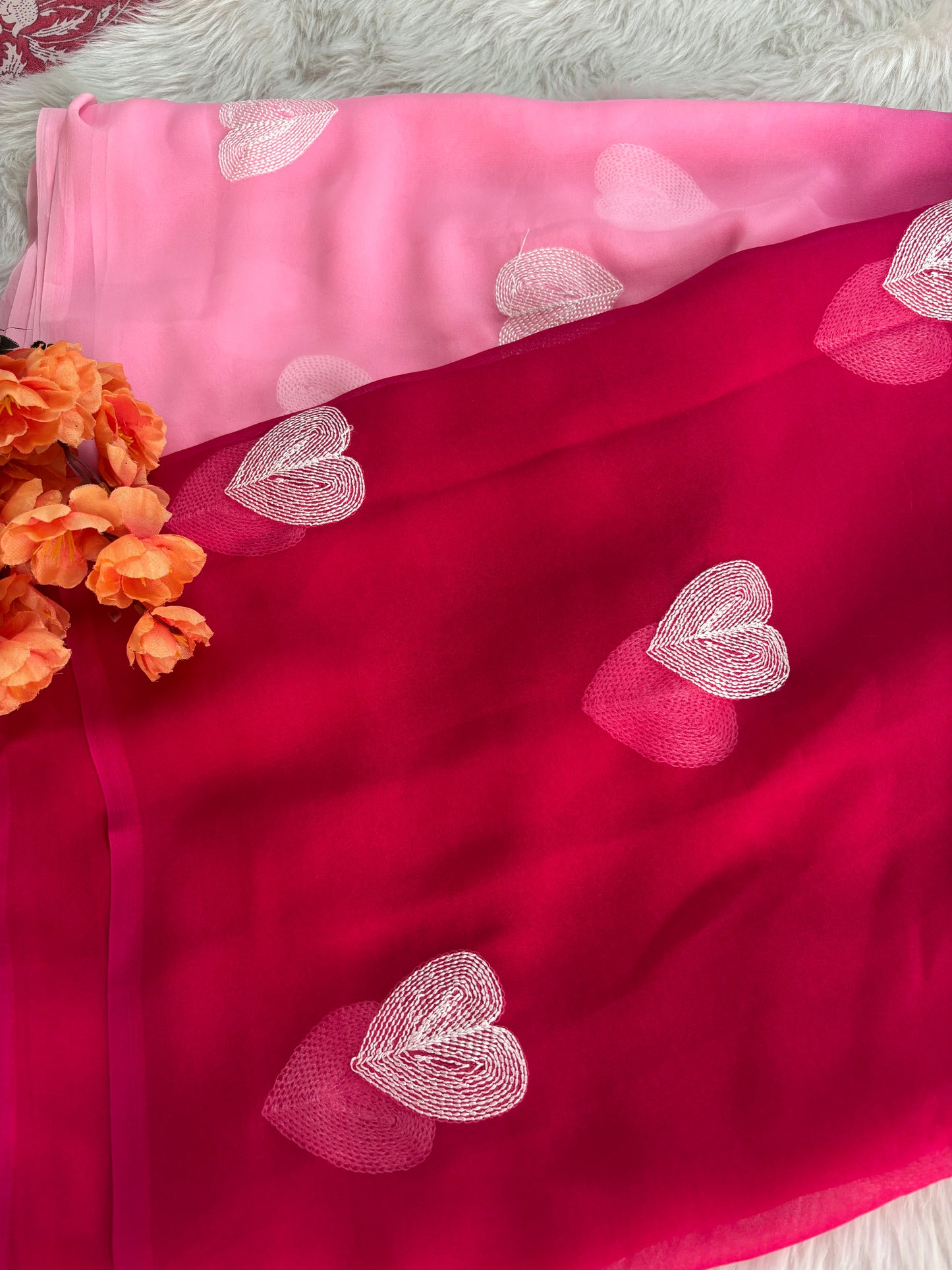 Valentine Saree