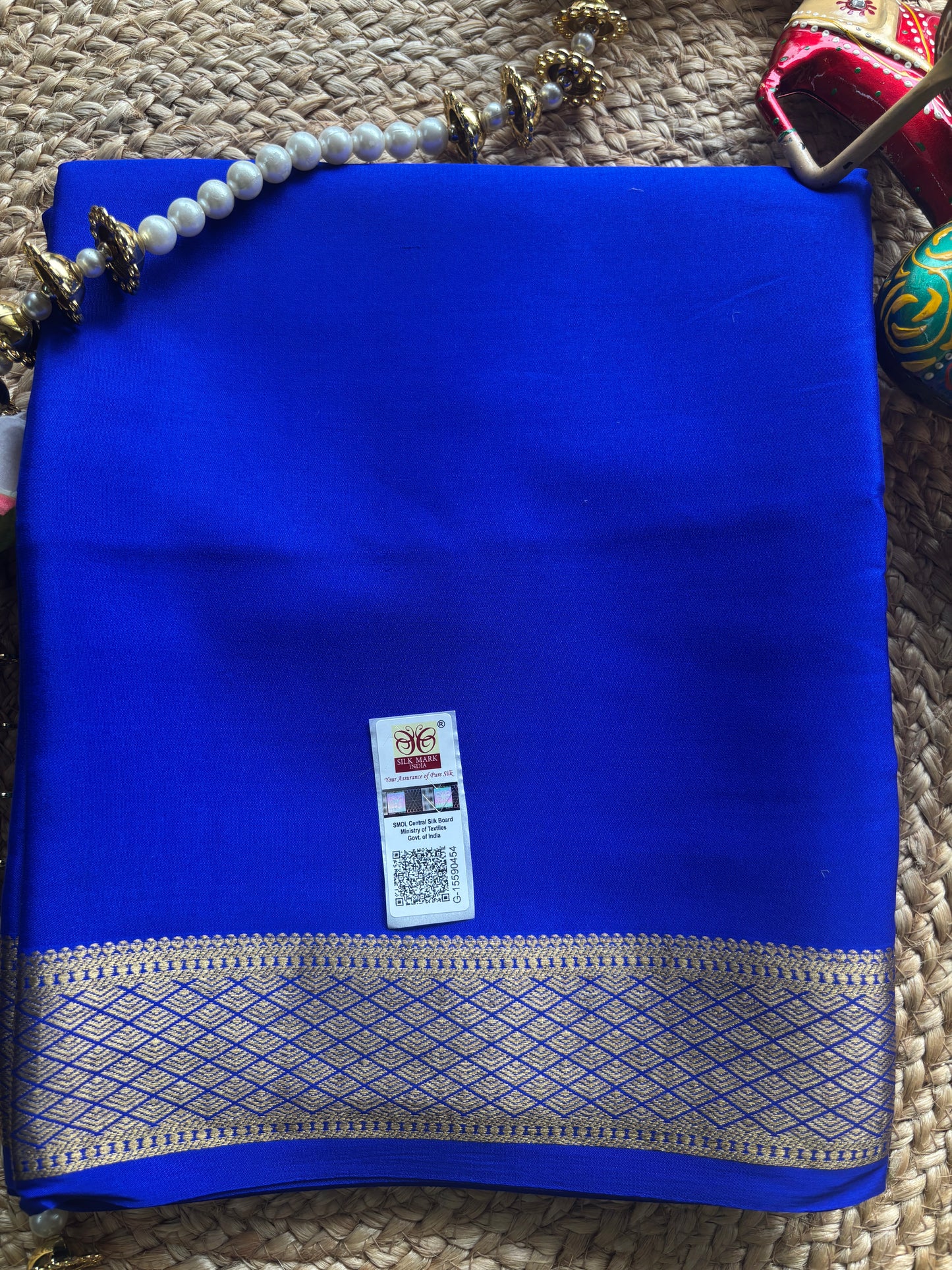 Pure Mysore Silk Centre Saree