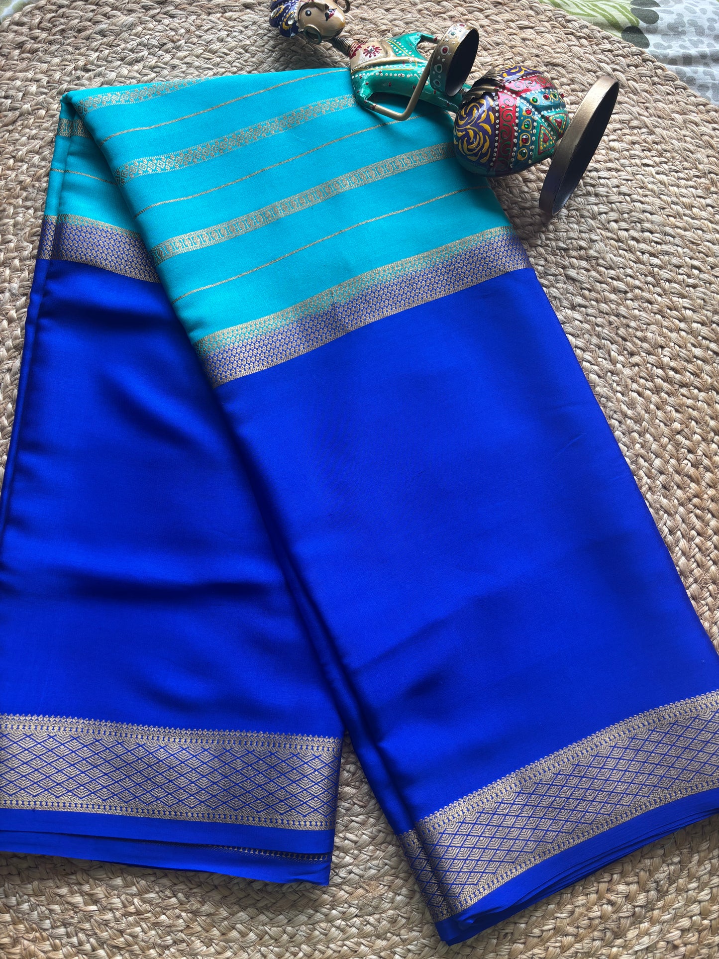 Pure Mysore Silk Centre Saree