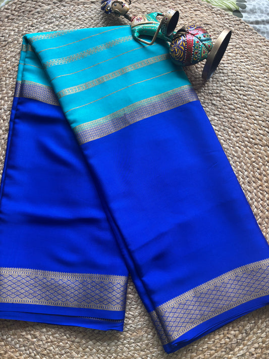 Pure Mysore Silk Centre Saree