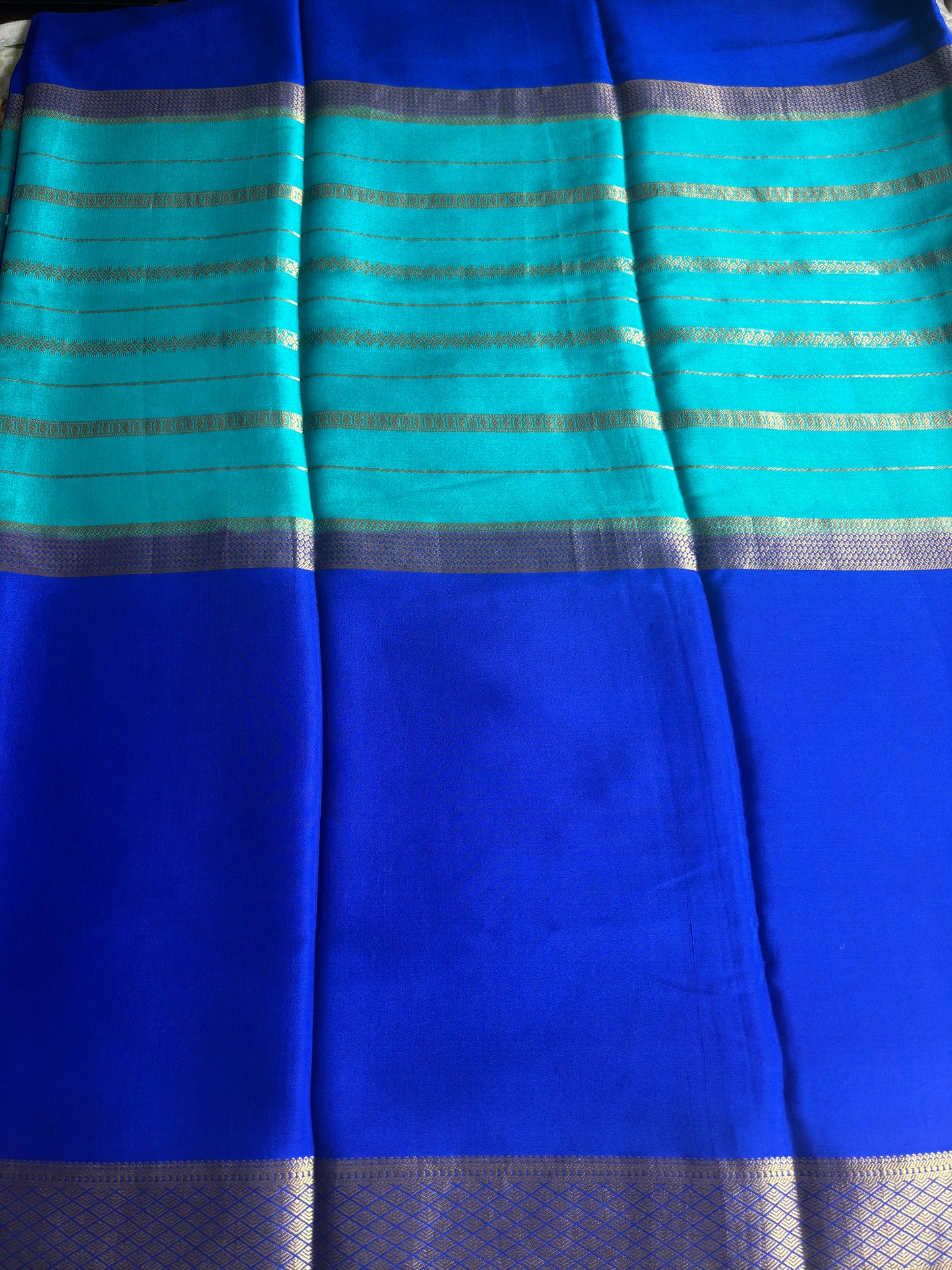 Pure Mysore Silk Centre Saree