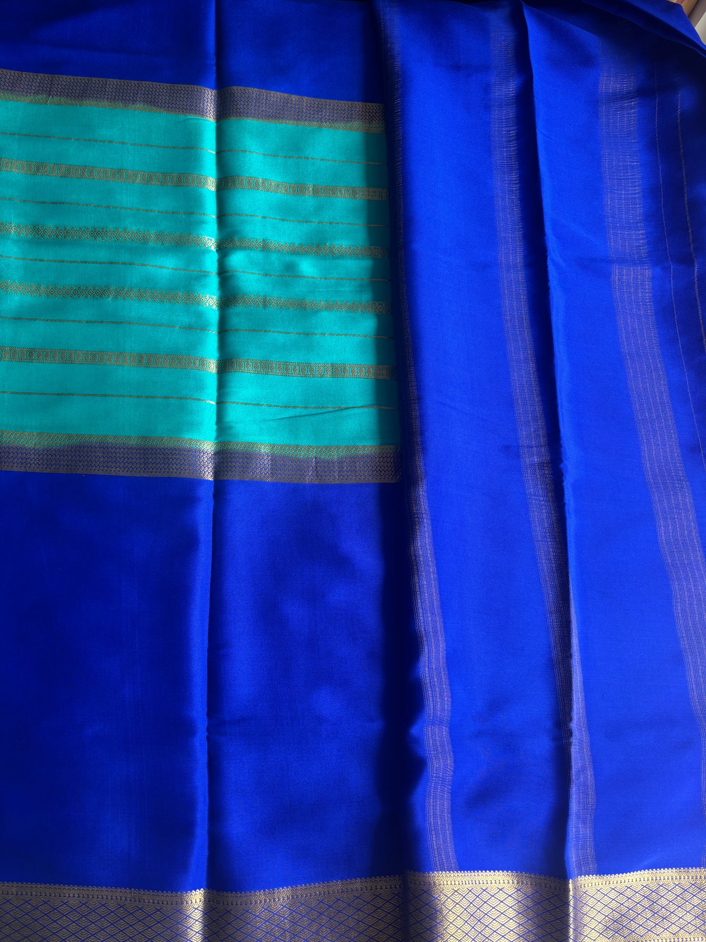 Pure Mysore Silk Centre Saree