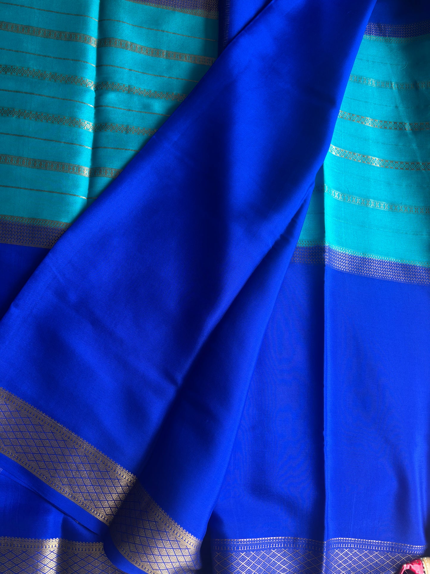 Pure Mysore Silk Centre Saree