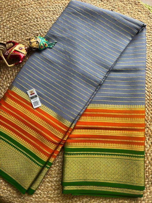 Pure Mysore Silk bentex big saree