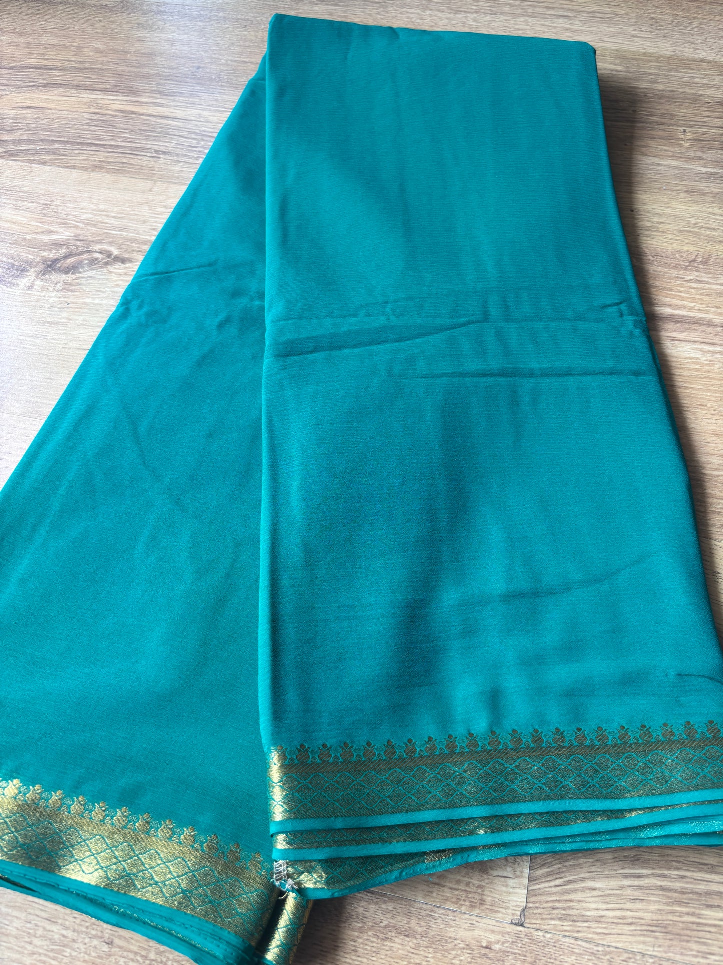 Green Georgette Saree