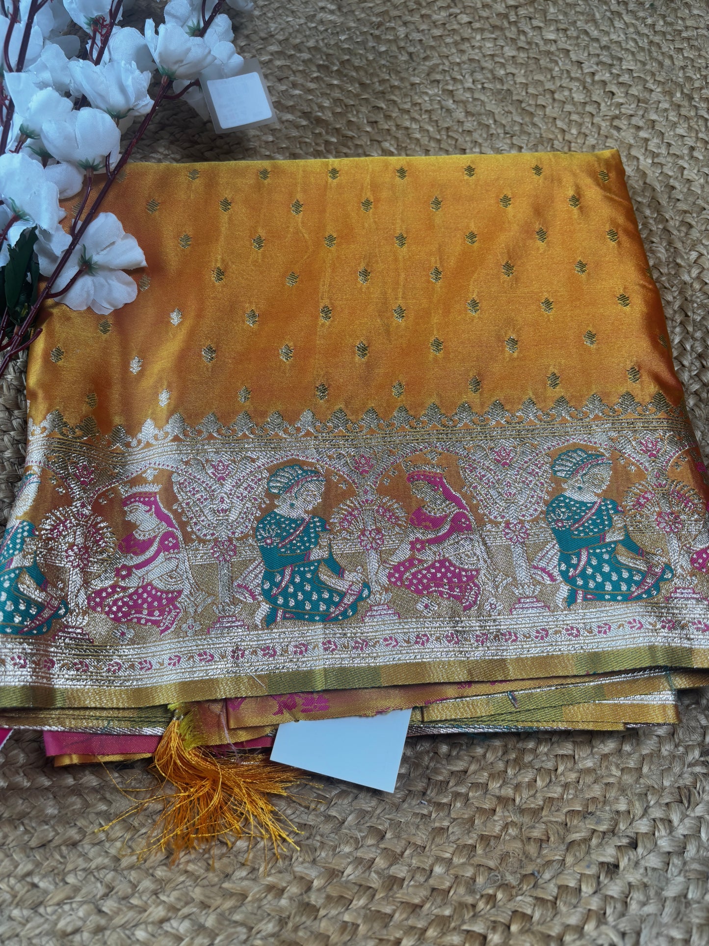 Wedding Motifs Silk Saree